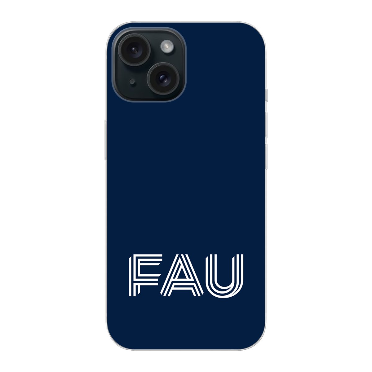Phone Soft cases (back printed, transparent) - Apple