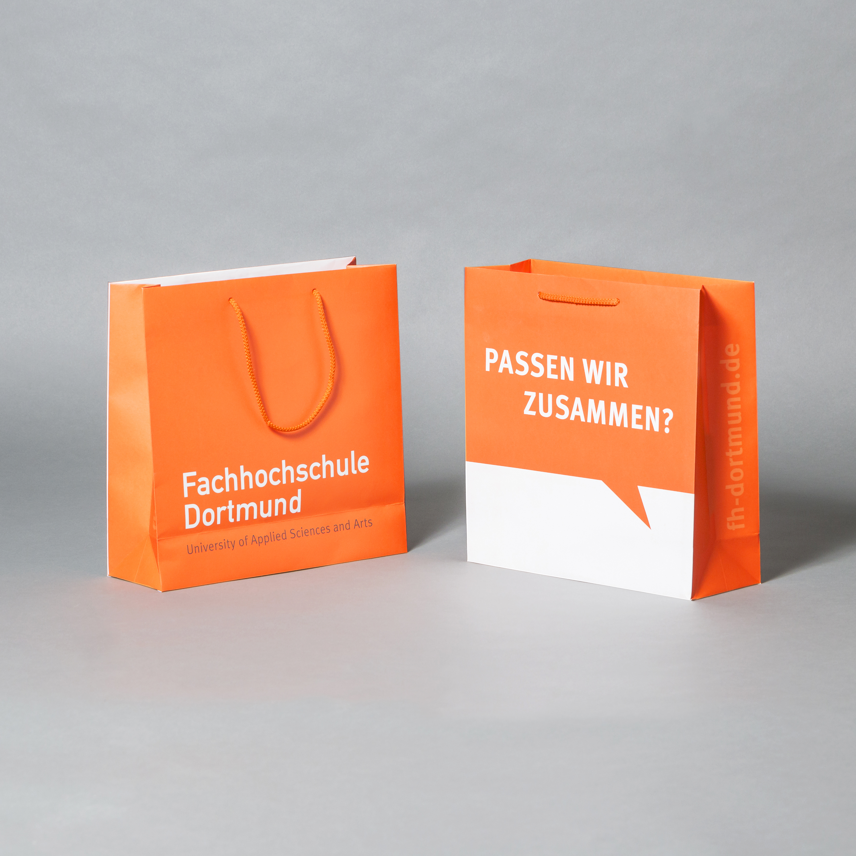 Kordeltasche „Passen wir zusammen?“