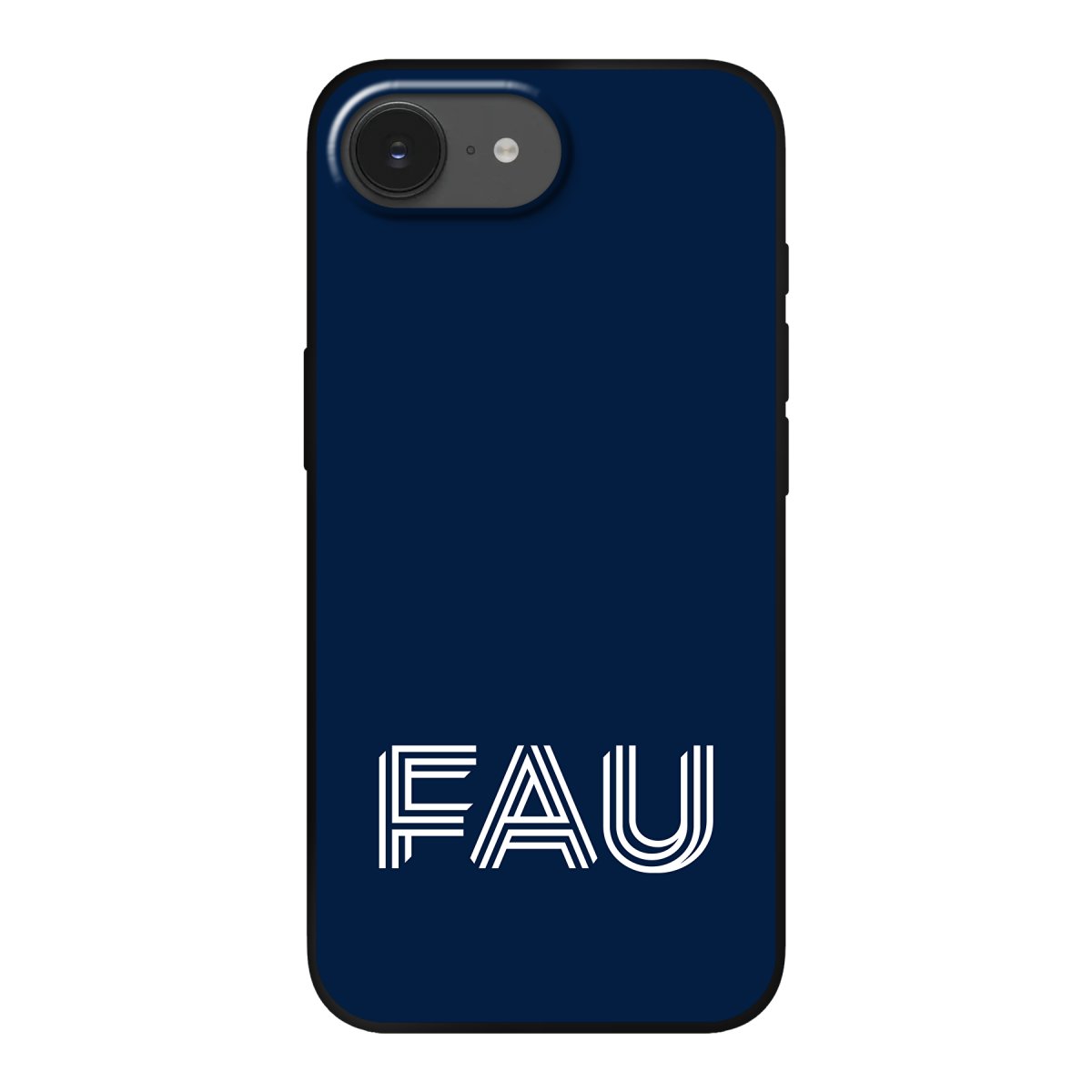 Phone Soft cases (back printed, black) - Apple