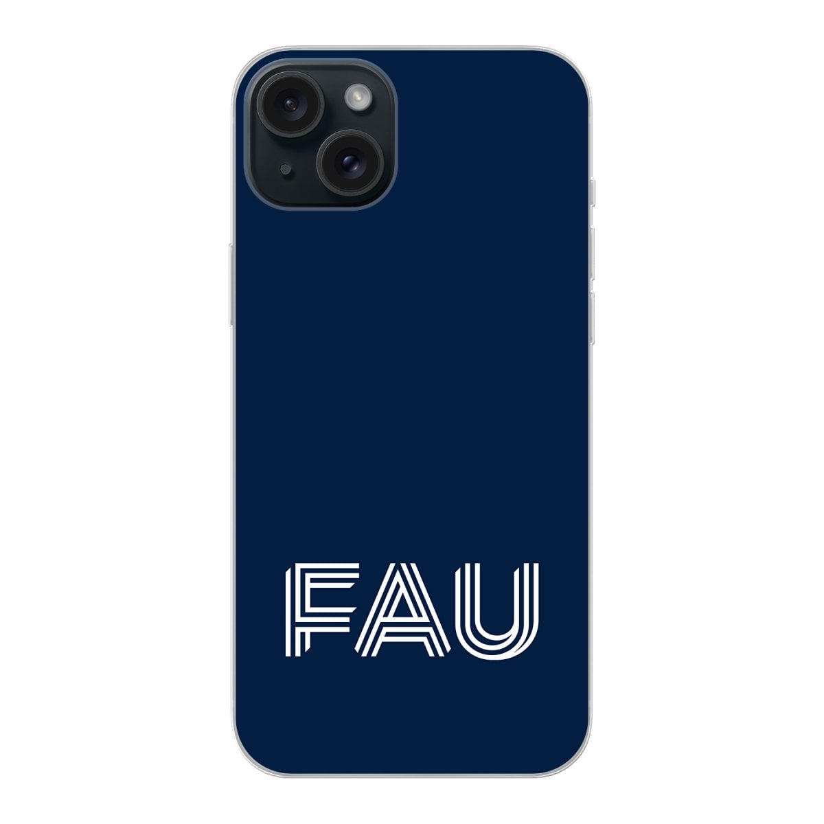 Phone Soft cases (back printed, transparent) - Apple
